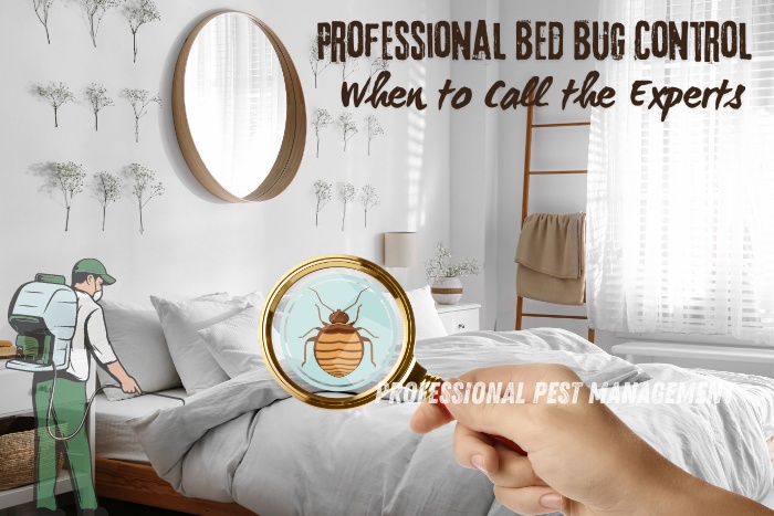 Professional bed bug control in Chennai: When to call the experts for effective treatment. Rely on Professional Pest Management for comprehensive bed bug solutions.